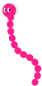 play with pink snake